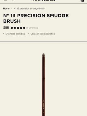 Hourglass Nº 13 PRECISION SMUDGE BRUSH